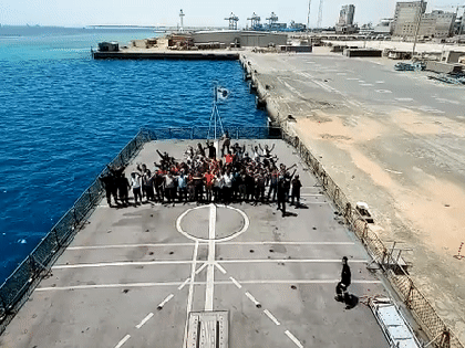 Operation Kaveri: First batch of stranded Indians leave conflict-torn Sudan for Jeddah on INS Sumedha | Operation Kaveri: First batch of stranded Indians leave conflict-torn Sudan for Jeddah on INS Sumedha