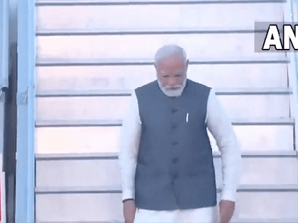 PM Modi arrives at Delhi's Palam airport after concluding three-nation visit | PM Modi arrives at Delhi's Palam airport after concluding three-nation visit