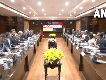 Defence Minister Rajnath Singh, German counterpart Boris Pistorius hold bilateral talks | Defence Minister Rajnath Singh, German counterpart Boris Pistorius hold bilateral talks Defence Minister Rajnath Singh, German counterpart Boris Pistorius hold bilateral talks | Defence Minister Rajnath Singh, German counterpart Boris Pistorius hold bilateral talks