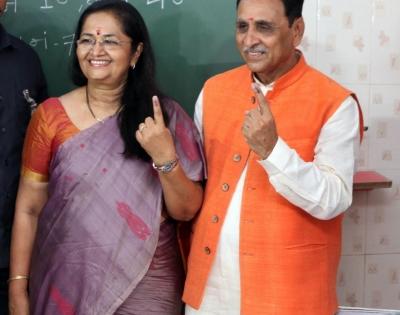 Congress files poll-related plaint against Gujarat CM's wife | Congress files poll-related plaint against Gujarat CM's wife Congress files poll-related plaint against Gujarat CM's wife | Congress files poll-related plaint against Gujarat CM's wife