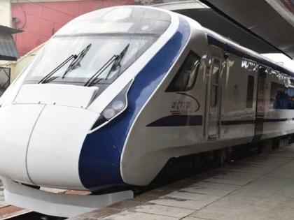 Udaipur-Jaipur Vande Bharat trial run successful | Udaipur-Jaipur Vande Bharat trial run successful Udaipur-Jaipur Vande Bharat trial run successful | Udaipur-Jaipur Vande Bharat trial run successful