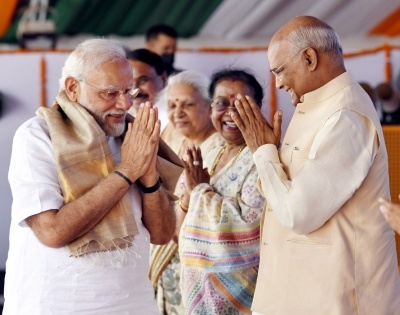 You set highest standards of principles, probity and performance: PM to former Prez Kovind | You set highest standards of principles, probity and performance: PM to former Prez Kovind