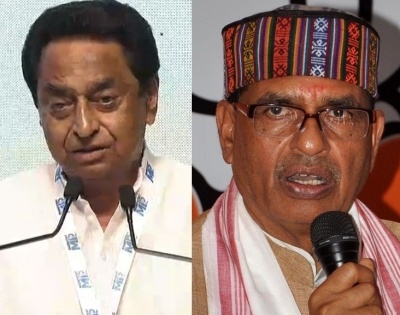 Shivraj, Kamal Nath engage in 'question war' to woo voters | Shivraj, Kamal Nath engage in 'question war' to woo voters