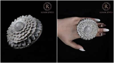 UP jeweller makes 'priceless' diamond ring, sets record | UP jeweller makes 'priceless' diamond ring, sets record
