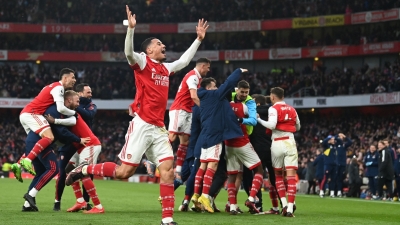 Premier League: Late goal keeps Arsenal 5 clear as Man City, Chelsea also win | Premier League: Late goal keeps Arsenal 5 clear as Man City, Chelsea also win