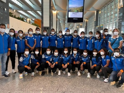 India women's hockey team departs for Oman to defend Asia Cup title | India women's hockey team departs for Oman to defend Asia Cup title