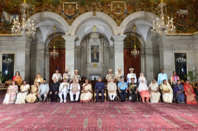 President confers one Kirti Chakra, 14 Shaurya Chakras | President confers one Kirti Chakra, 14 Shaurya Chakras