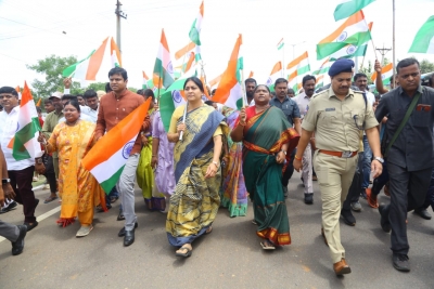 Telangana Unity Day celebrations begin with huge rallies | Telangana Unity Day celebrations begin with huge rallies