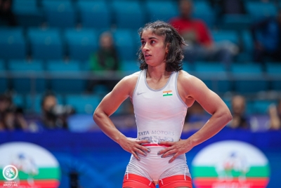 Asian Wrestling C'Ships: Happiness in defeat for Vinesh | Asian Wrestling C'Ships: Happiness in defeat for Vinesh