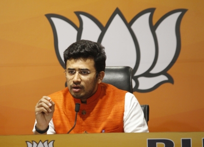 BJP MP Tejasvi Surya allegedly opened emergency exit of IndiGo flight | BJP MP Tejasvi Surya allegedly opened emergency exit of IndiGo flight