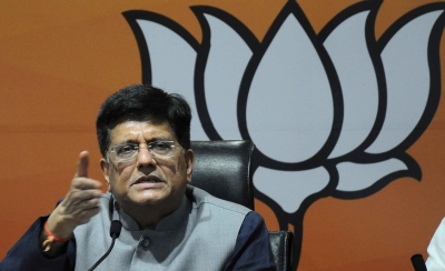 India's merchandise exports to touch $400 bn mark in FY22: Goyal | India's merchandise exports to touch $400 bn mark in FY22: Goyal