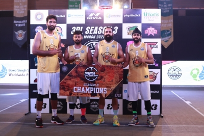 Ahmedabad Wingers beat Lucknow Ligers, retain 3BL Men's title | Ahmedabad Wingers beat Lucknow Ligers, retain 3BL Men's title