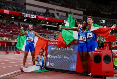 Olympics: Italy claims men's 4x100m relay gold | Olympics: Italy claims men's 4x100m relay gold Olympics: Italy claims men's 4x100m relay gold | Olympics: Italy claims men's 4x100m relay gold
