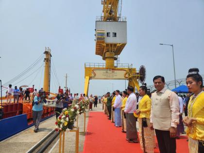 Sittwe Port in Myanmar, B'desh rail link highlight govt's NE growth push | Sittwe Port in Myanmar, B'desh rail link highlight govt's NE growth push