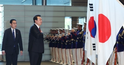 S.Korean President in Japan, calls for closer cooperation against Pyongyang's threats | S.Korean President in Japan, calls for closer cooperation against Pyongyang's threats
