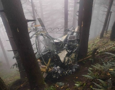 Both pilot, co-pilot of crashed army chopper, succumb | Both pilot, co-pilot of crashed army chopper, succumb