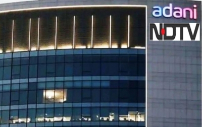 Adani takeover target NDTV scrip hits upper circuit | Adani takeover target NDTV scrip hits upper circuit