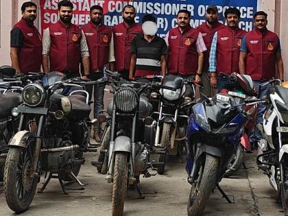Member of bike lifting gang 'Muneem Mewati' held in Delhi | Member of bike lifting gang 'Muneem Mewati' held in Delhi