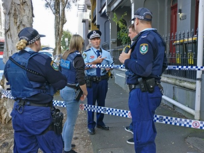 Man shot dead by police after wielding knife at residents in Sydney | Man shot dead by police after wielding knife at residents in Sydney