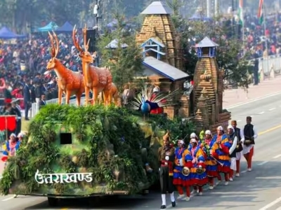 R-Day: Punjab Regiment best marching contingent; best tableau to Uttarakhand | R-Day: Punjab Regiment best marching contingent; best tableau to Uttarakhand