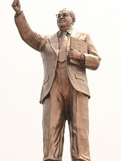 Dr Ambedkar's statue stolen in MP’s Dhar, probe underway | Dr Ambedkar's statue stolen in MP’s Dhar, probe underway Dr Ambedkar's statue stolen in MP’s Dhar, probe underway | Dr Ambedkar's statue stolen in MP’s Dhar, probe underway