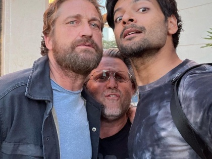 Ali Fazal shares BTS pictures with Gerard Butler from the sets of 'Kandahar' | Ali Fazal shares BTS pictures with Gerard Butler from the sets of 'Kandahar'