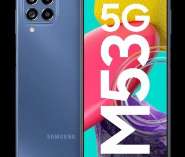 Samsung unveils Galaxy M53 5G in India | Samsung unveils Galaxy M53 5G in India