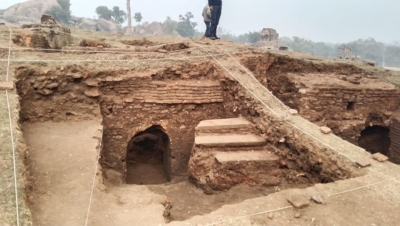 Underground 'palace' of Naga kingdom excavated in Jharkhand, could yield many secrets | Underground 'palace' of Naga kingdom excavated in Jharkhand, could yield many secrets