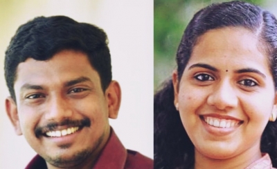 CPI(M) MLA K.M. Sachin Dev and Thiruvanathapuram Mayor Arya Rajendran set to tie the knot | CPI(M) MLA K.M. Sachin Dev and Thiruvanathapuram Mayor Arya Rajendran set to tie the knot CPI(M) MLA K.M. Sachin Dev and Thiruvanathapuram Mayor Arya Rajendran set to tie the knot | CPI(M) MLA K.M. Sachin Dev and Thiruvanathapuram Mayor Arya Rajendran set to tie the knot