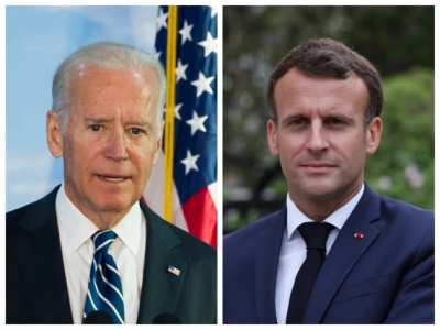 Macron, Biden to meet in Oct over AUKUS deal | Macron, Biden to meet in Oct over AUKUS deal