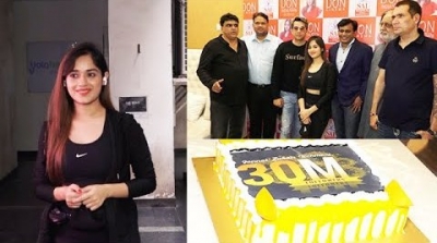 Jannat Zubair celebrates 30m Insta followers with vax drive | Jannat Zubair celebrates 30m Insta followers with vax drive