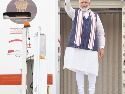 Modi greeted by supporters on arrival in New York for state visit | Modi greeted by supporters on arrival in New York for state visit