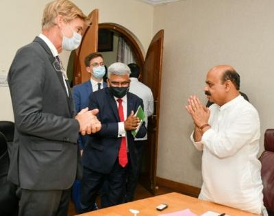 Swedish contingent meets K'taka CM, Indian cos CEOs to boost investment | Swedish contingent meets K'taka CM, Indian cos CEOs to boost investment