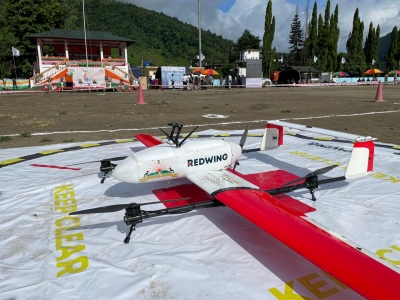 Startup launches drone-based healthcare network trial in Arunachal | Startup launches drone-based healthcare network trial in Arunachal