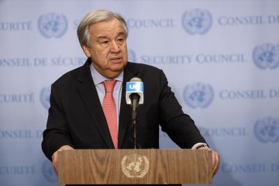 UN chief pledges to defeat COVID-19, rebuild fairer world | UN chief pledges to defeat COVID-19, rebuild fairer world