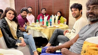 First schedule of Samantha-Vijay Deverakonda starrer 'Kushi' wraps up | First schedule of Samantha-Vijay Deverakonda starrer 'Kushi' wraps up First schedule of Samantha-Vijay Deverakonda starrer 'Kushi' wraps up | First schedule of Samantha-Vijay Deverakonda starrer 'Kushi' wraps up