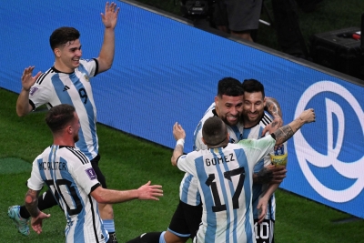 Messi, Alvarez score as Argentina down Australia to reach quarters | Messi, Alvarez score as Argentina down Australia to reach quarters