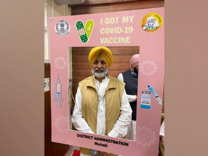 Punjab Health Minister Balbir Singh Sidhu gets Covid vaccine dose | Punjab Health Minister Balbir Singh Sidhu gets Covid vaccine dose