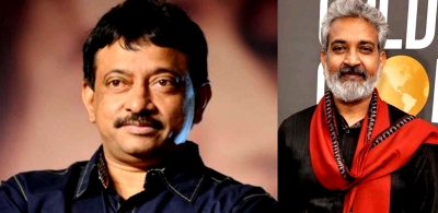 'Jealous' Ram Gopal Varma jokes being part of 'assassination squad' to kill Rajamouli | 'Jealous' Ram Gopal Varma jokes being part of 'assassination squad' to kill Rajamouli 'Jealous' Ram Gopal Varma jokes being part of 'assassination squad' to kill Rajamouli | 'Jealous' Ram Gopal Varma jokes being part of 'assassination squad' to kill Rajamouli