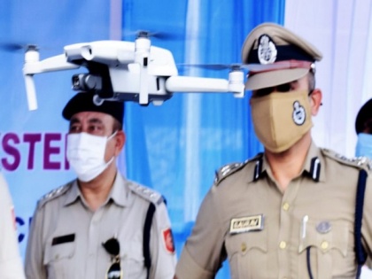 WB: Siliguri Police begins aerial surveillance with drones to monitor law and order situation | WB: Siliguri Police begins aerial surveillance with drones to monitor law and order situation