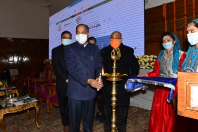 Rajnath appreciates 3-yr achievements of Himachal CM | Rajnath appreciates 3-yr achievements of Himachal CM Rajnath appreciates 3-yr achievements of Himachal CM | Rajnath appreciates 3-yr achievements of Himachal CM