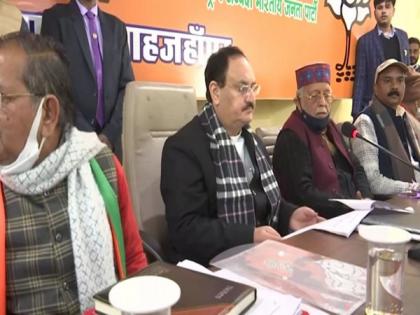 JP Nadda convenes meeting of BJP workers in UP's Shahjahanpur ahead of Assembly polls | JP Nadda convenes meeting of BJP workers in UP's Shahjahanpur ahead of Assembly polls JP Nadda convenes meeting of BJP workers in UP's Shahjahanpur ahead of Assembly polls | JP Nadda convenes meeting of BJP workers in UP's Shahjahanpur ahead of Assembly polls
