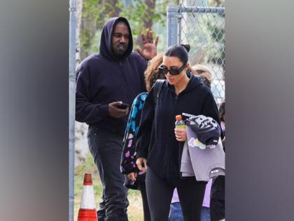 Kanye West, Kim Kardashian attend son Saint's soccer match together | Kanye West, Kim Kardashian attend son Saint's soccer match together