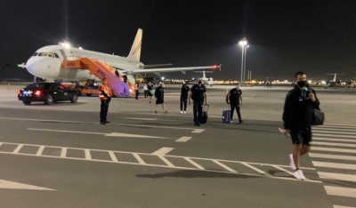 New Zealand cricket team arrives in Dubai from Islamabad | New Zealand cricket team arrives in Dubai from Islamabad