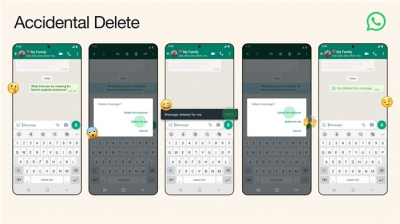 WhatsApp introduces 'Accidental delete' feature | WhatsApp introduces 'Accidental delete' feature