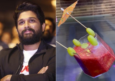 Mumbai-based vendor introduces juices named after Allu Arjun | Mumbai-based vendor introduces juices named after Allu Arjun