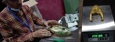 Man held at Chennai airport with gold worth over Rs 1 crore | Man held at Chennai airport with gold worth over Rs 1 crore Man held at Chennai airport with gold worth over Rs 1 crore | Man held at Chennai airport with gold worth over Rs 1 crore