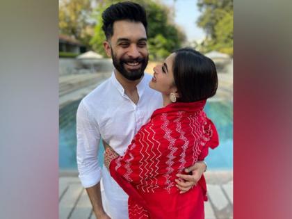 Mouni Roy shares first picture with fiance Suraj Nambiar amid wedding festivities | Mouni Roy shares first picture with fiance Suraj Nambiar amid wedding festivities