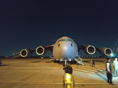 'No information on C-17 airlifting stranded Indians in Iran' | 'No information on C-17 airlifting stranded Indians in Iran'