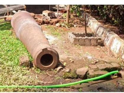 Two 167-year-old British-era cannons, that once protected Mumbai, 'deployed' again | Two 167-year-old British-era cannons, that once protected Mumbai, 'deployed' again